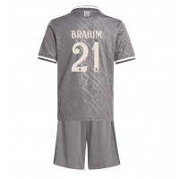 Real Madrid Brahim Diaz #21 Fußballbekleidung 3rd trikot Kinder 2024-25 Kurzarm (+ kurze hosen)